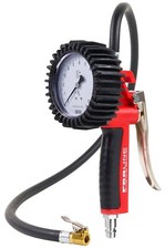 Pistola gonfiaggio pneumatici auto e camion con manometro 80mm 12Bar