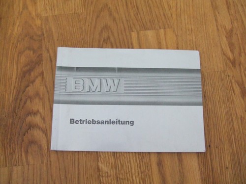 Bmw e24 manuale uso - e24,