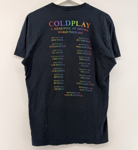 Maglietta coldplay head - coldplay, a