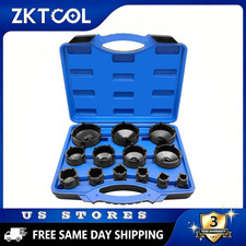 ZKTOOL 13pc Spindle Nuts