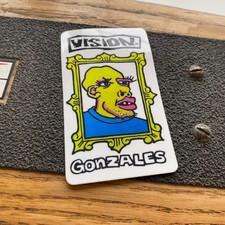 Adesivo Vision Mark Gonzales uomo donna skateboard - anni '80