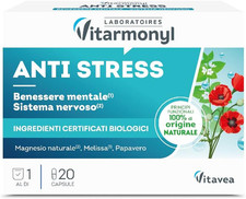 - anti STRESS - Integratore Alimentare per Il Benessere Mentale E Il Sistema Ner