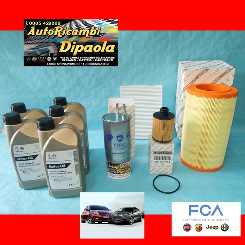 Kit tagliando originale fiat - kit,