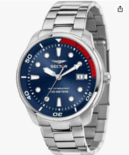 Sector Orologio Uomo Acciaio