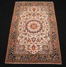 Tappeto di Seta Ghom 156 X 107