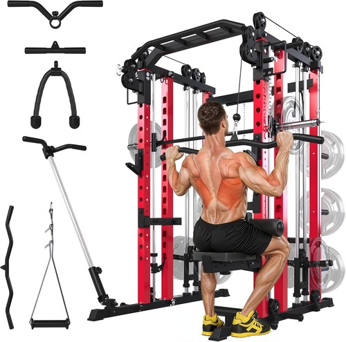 Power rack macchina smith - rack, e