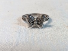 Anello farfalla vintage in