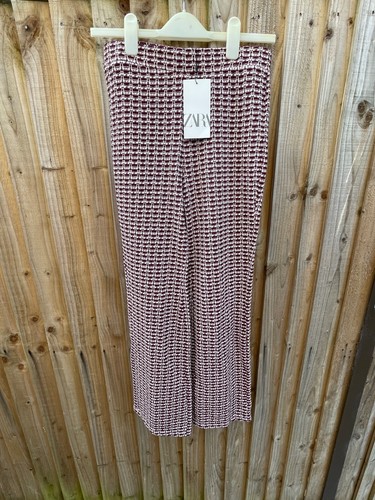 Zara pantalone jacquard - zara,