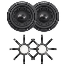 Two Alpine W10S4 10"