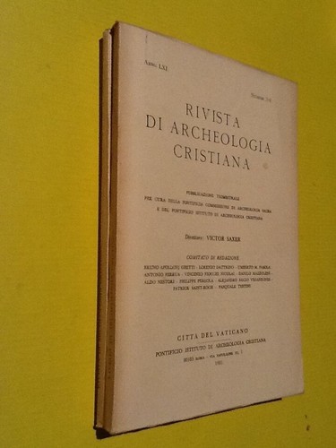 Rivista archeologia - rivista, di