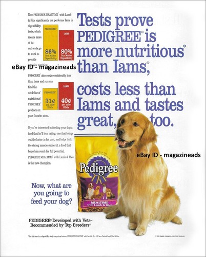 Pedigree pagina magazine - pedigree,