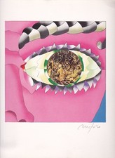 litografia Ugo Nespolo "La