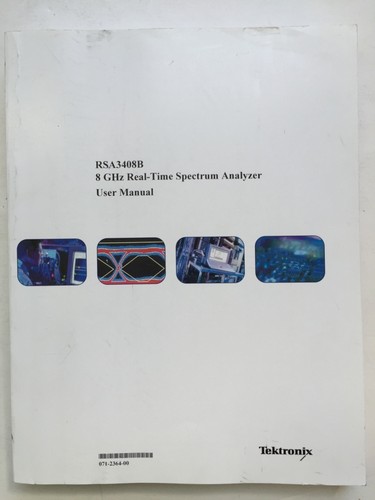 Tektronix rsa3408b - tektronix,