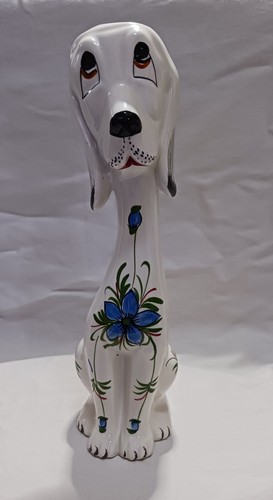 Vaso statuina cane - , occhi