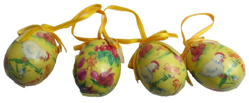 Vintage easter egg ornaments - easter,