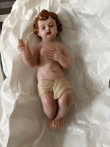 Antico bambinello cera - antico,