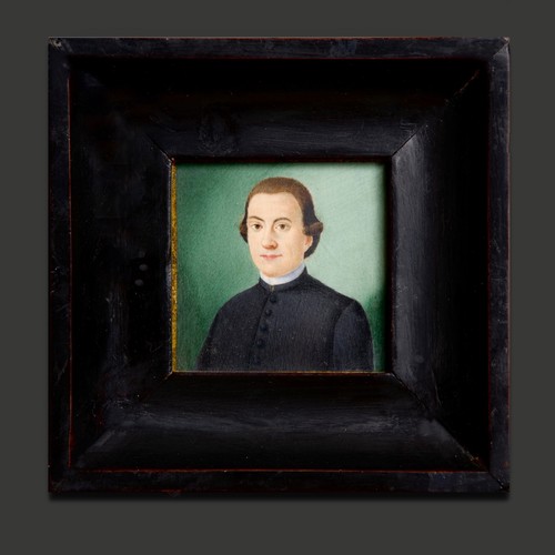 Miniatura antica ritratto - miniatura, di