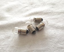 SET 4 Lampadina ad incandescenza sfera piccola sferetta 5V 0.3A