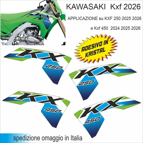 Kit grafica kawasaki kxf - kawasaki,