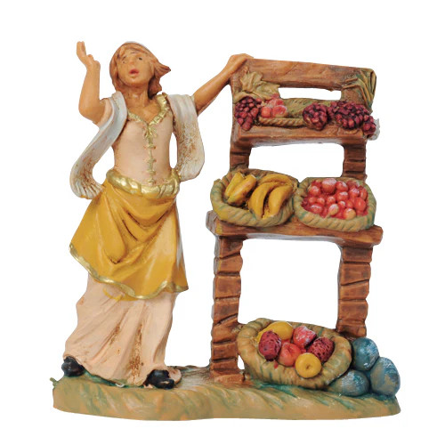 Statuine presepe pastorella - statuine,