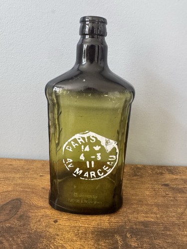 Bottiglia vetro verde oliva