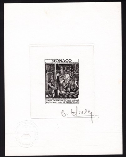 Monaco épreuve proof - proof, signé
