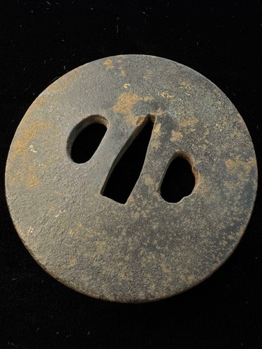 Antica spada giapponese tsuba - antica,