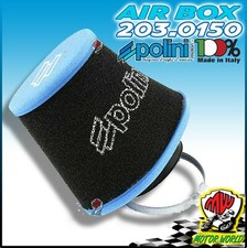 FILTRO ARIA SPORT APERTO AIR BOX POLINI BIG EVO DM 48 PER CARBURATORE PWK 28 30