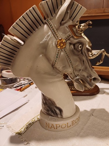 Testa cavallo ceramica - testa,
