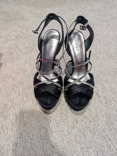 Tacchi alti guess neri - alti, raso