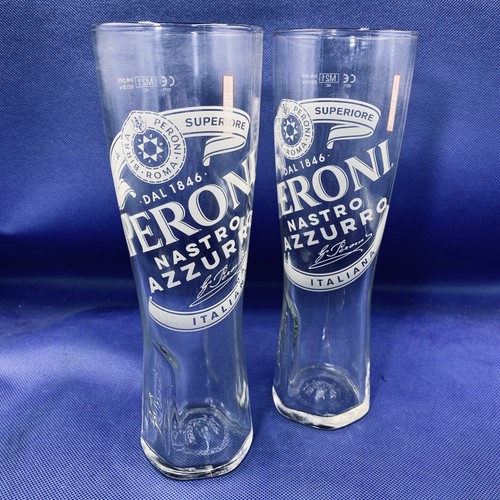 Peroni pint long glasses - peroni,