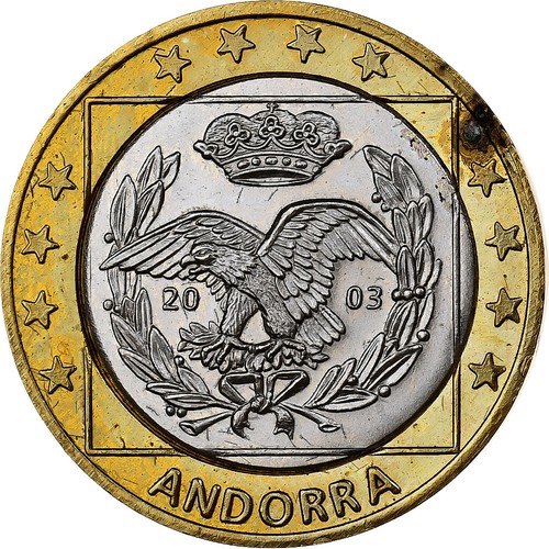 132813 andorra euro - andorra,,