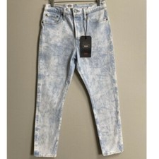 LEVI'S 501 Tip Of The Iceberg High-Rise Skinny Leg Ankle Jeans SZ 27X28