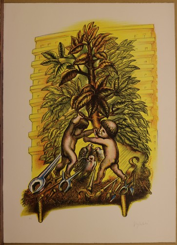 Tino vaglieri litografia - vaglieri,
