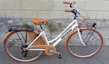 Bicicletta Donna Zecchini Broletto 28" - 6V Nuova mai usata color Panna