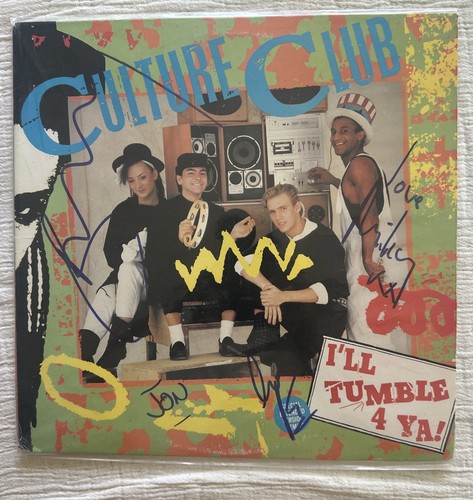 Culture club firmato autografo - culture,