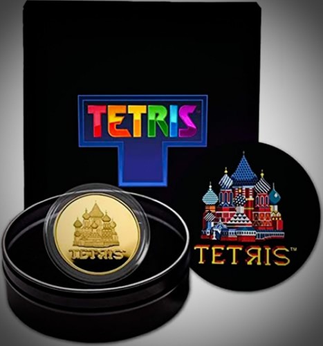 Moneta oro oz tetris - moneta, d'oro