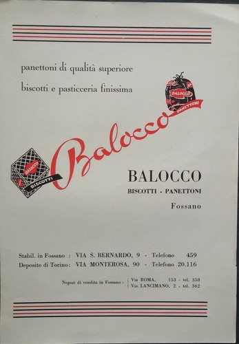 Balocco biscotti panettoni - -,