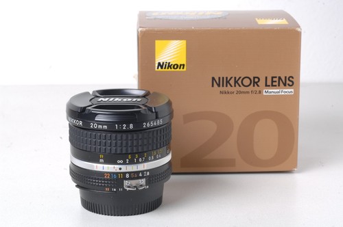 Nikon ais nikkor 20mm - nikon, f.2,8