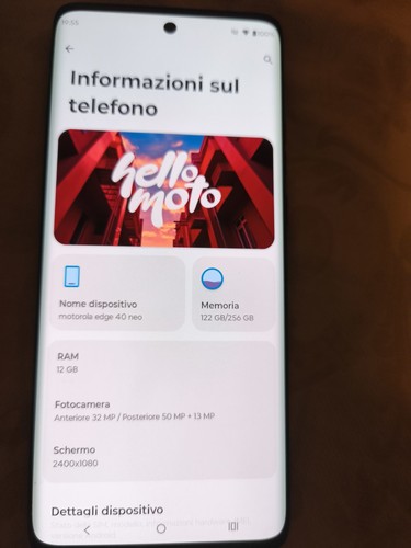 Motorola edge neo - 40,