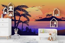 Carta da parati 3D Tropic
