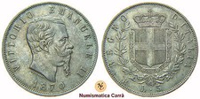 [NC] VITTORIO EMANUELE II - SAVOIA -  5 LIRE 1870 ROMA (nc1911)