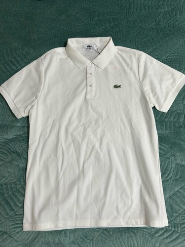 Lacoste polo bianca - bianca,