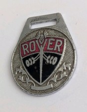 Rover Vintage Enamel Keyring