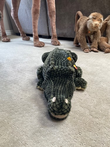 Rare steiff gary crocodile - steiff,
