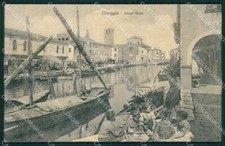 Venezia Chioggia Barche cartolina ZKM8650