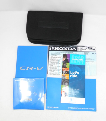 2017 honda owners manual - cr-v,