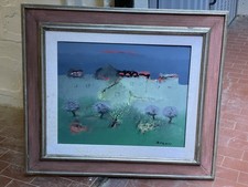 Olio Su Tela Manlio Bacosi 