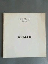 Arman (Armand Pierre Fernandez). Galleria d'arte San Luca, Bologna Catalogo 1971