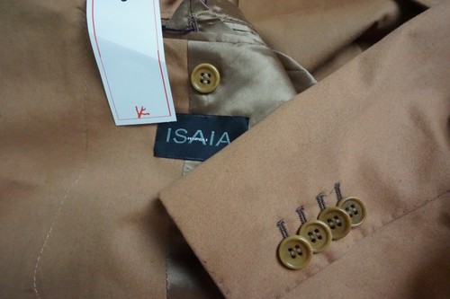 Isaia napoli 100 - napoli, khaki